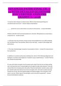 Advanced Pathophysiology Final &lpar;Chapters 1&ndash;14&rpar; &ndash; Complete Study Guide and Practice Questions