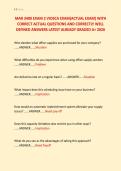 MAR 3400 EXAM 2 VIOSCA EXAM&lpar;ACTUAL EXAM&rpar; WITH &NewLine;CORRECT ACTUAL QUESTIONS AND CORRECTLY WELL &NewLine;DEFINED ANSWERS LATEST ALREADY GRADED A&plus; 2026