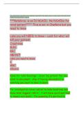 NSG 3800 EXAM 3 REVIEW&colon; KEY NURSING CONCEPTS FOR RENAL AND GI CARE &vert; 2026 UPDATE &vert; WITH COMPLETE SOLUTIONS - GALEN&period;