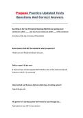 Propane Practice Test Questions and Correct Answers 2026