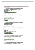 NUR 425 MED SURG 2 EXAM 4 REVIEW &ndash; KEY &vert; QUESTIONS AND ANSWERS &vert; 2026 UPDATE &vert; WITH COMPLETE SOLUTIONS&period;