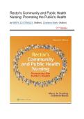 TEST BANK -&NewLine; Rector's Community and Public Health Nursing&comma; 11th Edition &lpar;Stanley&comma; 2025&rpar;&comma; All Chapters  1-28  Fully Covered newest 2026&sol;2027
