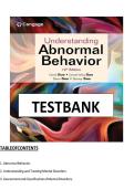 TEST BANK FOR Understanding Abnormal Behavior &lpar;MindTap Course List&rpar; 12th Edition by David Sue &comma; Derald Wing Sue ISBN&colon;978-0357365212 ALL CHAPTERS COVERED YOUR ULTIMATE GUIDE 100&percnt; VERIFIED A&plus; GRADE ASSURED&excl;&excl;&excl;&excl;&excl; NEW LATEST UPDATE&excl;&excl;&excl;&excl;&excl;&excl;&excl;