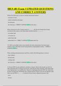 IBUS 401 Exam 3 UPDATED QUESTIONS &NewLine;AND CORRECT ANSWERS