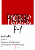 Forensic Photography &ndash; Criminal Investigation &sol; Police Science &ndash; Exam Review Material&NewLine;