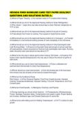 NEVADA FOOD HANDLERS CARD TEST PAPER 2026&period;pdf