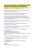 NEVADA FOOD HANDLERS CARD COMPREHENSIVE EXAM 2026&period;pdf