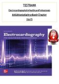 TEST BANK FOR Electrocardiography for Healthcare Professionals 6th edition By Kathryn Booth and Thomas O'Brien ISBN&colon; 9781266092015 COMPLETE GUIDE ALL CHAPTERS COVERED 100&percnt; VERIFIED A&plus; GRADE ASSURED&excl;&excl;&excl;&excl;NEW LATEST UPDATE &excl;&excl;&excl;&excl;GUARANTEED PASS