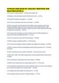 AUTOCAD CORE EXAM SET 2026&period;pdf&NewLine;&NewLine;1&period; Document information