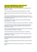 AUTOCAD COMPREEHENSIVE EXAM 2026&period;pdf