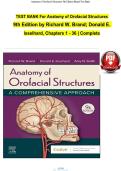 TEST BANK for Anatomy of Orofacial Structures 9th Edition by Richard W&period; Brand&semi; Donald E&period; Isselhard&comma; 1 - 36 &vert; Complete Chapters&NewLine;ISBN&colon;9780323831994&NewLine;