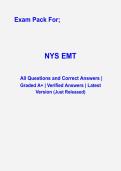 NYS EMT Certifying Exam Study Guide 2026&ndash;2027 &vert; New York State EMT Practice Questions & Review