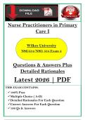 NSG PRIMARY CARE EXAM BUNDLE &vert; 2026