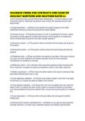 COLORADO FORMS AND CONTRACTS CORE EXAM SET 2026&period;pdf&NewLine;&NewLine;1&period; Document information