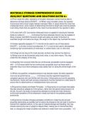 MATERIALS STORAGE COMPREHENSIVE EXAM 2026&period;pdf
