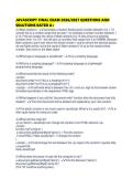 JAVASCRIPT FINAL EXAM 2026&period;pdf&NewLine;&NewLine;1&period; Document information