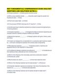RECF FUNDAMENTALS COMPREHENSIVE EXAM 2026&period;pdf