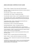 MGSC 395 EXAM 3 VERIFIED STUDY GUIDE