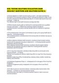 XCEL TESTING SOLUTIONS EVALUATION EXAM 2026&period;pdf