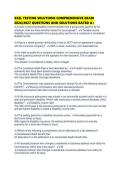 XCEL TESTING SOLUTIONS COMPREHENSIVE EXAM 2026&period;pdf