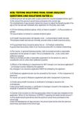 XCEL TESTING SOLUTIONS FINAL EXAM 2026&period;pdf