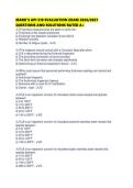 MARK'S API 510 EVALUATION EXAM 2026&sol;2027&NewLine;QUESTIONS AND SOLUTIONS RATED A&plus;