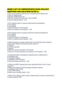 MARK'S API 510 COMPREHENSIVE EXAM 2026&sol;2027&NewLine;QUESTIONS AND SOLUTIONS RATED A&plus;