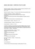 MGSC 395 EXAM 1 VERIFIED STUDY GUIDE