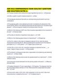 ABO NCLE COMPREHENSIVE EXAM 2026&period;pdf