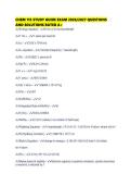 CHEM 115 STUDY GUIDE EXAM 2026&period;pdf