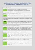 Pediatrics EOR&colon; Pulmonary &vert; Questions with 100&percnt; Verified Answers &vert; Latest Update 2026&sol;2027&period;
