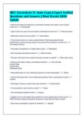 IBEC Electrolysis FL State Exam &vert; Expert Verified&NewLine;Questions and Answers &vert; Most Recent 2026&NewLine;Update