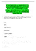 Wonderlic 2025 &ndash; Complete 50-Question Practice Test with Verified Solutions
