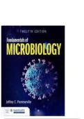 TEST BANK FOR Fundamentals of Microbiology 12th Edition by Jeffrey C&period; Pommerville ISBN&colon; 978-1284211757 COMPLETE GUIDE ALL CHAPTERS COVERED 100&percnt; VERIFIED A&plus; GRADE ASSURED&excl;&excl;&excl;&excl;NEW LATEST UPDATE&excl;&excl;&excl;&excl;GUARANTEED PASS&excl;&excl;&excl;