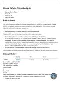 PSY 5330 Week 2 Quiz&colon; Take the Quiz &vert; Questions and Answers &vert; 2026 Update &vert; 100&percnt; Correct&period;