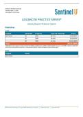 Sentinel U Dari Moore&colon; Advanced Practice Series Activity Report&colon; Pediatric Typical &vert; Answered 100&percnt; &vert; Graded A&plus; &vert; Updated 2026&sol;27