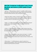 NHA EKG Technician Certification Exam &vert; Most&NewLine;Recent Questions and Answers &vert; 2026 Update &vert;&NewLine;Exam Review Pack
