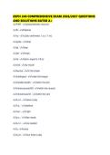EXPH 240 COMPREHENSIVE EXAM 2026&period;pdf
