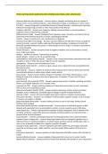 PSYCH 100 BUNDLED QUESTIONS WELL ANSWERED LATEST UPDATE 2026&sol;2027
