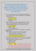 ATI PHARMACOLOGY PROCTORED EXIT &NewLine;EXAM&vert;&vert; LATEST QUESTIONS AND 100&percnt; &NewLine;CORRECT ANSWERS ALREADY GRADED A&plus;&vert;&vert; &NewLine;LATEST AND COMPLETE UPDATE 2026-2027 &NewLine;WITH EXPERT VERIFIED SOLUTIONS&vert;&vert; &NewLine;ASSURED PASS&excl;&excl;&excl;