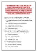 CISSP CERTIFICATION EXAM 2026&ndash;2027 The &NewLine;Ultimate Comprehensive Study Guide for the &NewLine;Certified Information Systems Security Professional &NewLine;Practice Questions Covering All 8 CISSP Domains &NewLine;with Detailed Explanations Aligned with the Latest &NewLine;&lpar;ISC&rpar;&sup2; CISSP