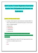 North Carolina Forester Registration Exam All‑In‑One Digital Bundle &ndash; Instant Download Practice Exams&comma; Question Banks&comma; Correct Verified Answers&comma; Topic Summaries&comma; and Quick Reference Sheets for NC Registered Forester Certification 2025&sol;2026