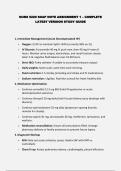 NURS 5220 SOAP NOTE ASSIGNMENT BUNDLED EXAMS