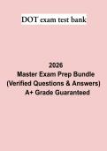 DOT Exam Test Bank PDF &vert; NRCME Practice Questions&comma; FMCSA Medical Examiner Study Guide & Certification Prep