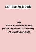 DOT Exam Study Guide PDF &vert; NRCME Practice Questions&comma; FMCSA Medical Examiner Test Bank & Certification Prep