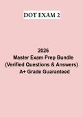 DOT Exam 2 Study Guide PDF &vert; NRCME Practice Questions&comma; FMCSA Medical Examiner Test Bank & Certification Prep