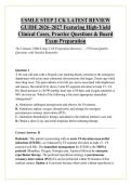 USMLE STEP 2 CK LATEST REVIEW &NewLine;GUIDE 2026&ndash;2027 Featuring High-Yield &NewLine;Clinical Cases&comma; Practice Questions & Board &NewLine;Exam Preparation 