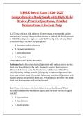 USMLE Step 1 Exam 2026&ndash;2027 &NewLine;Comprehensive Study Guide with High-Yield &NewLine;Review&comma; Practice Questions&comma; Detailed &NewLine;Explanations & Success Prep
