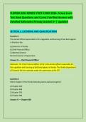 FLORIDA BAIL BONDS STATE EXAM 2026&colon; Actual Exam &NewLine;Test Bank Questions and Correct Verified Answer with &NewLine;Detailed Rationales Already Graded A&plus; &vert; Updated 