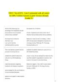 ONCC Test &lpar;OCN - Care Continuum&rpar; with all correct & 100&percnt; Verified Answers &vert;Latest Version &vert;Already Graded A&plus;